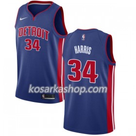 Dres Detroit Pistons Tobias Harris 34 Nike 2017-18 Plava Swingman